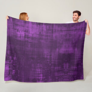 PAARS VELVET PATTERN FLEECE DEKEN