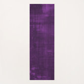 PAARS VELVET PATTERN YOGAMAT (Voorkant)