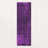 PAARS VELVET PATTERN YOGAMAT (Achterkant)