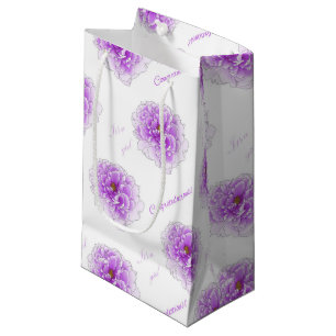 Paars ventilator Baby shower Klein Cadeauzakje