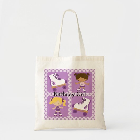 Paars vier plein met rolstoeltjes op zaterdag tote bag (Voorkant)