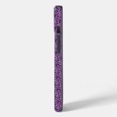 Paars vierkant Case-Mate iPhone case (Achterkant / Links)