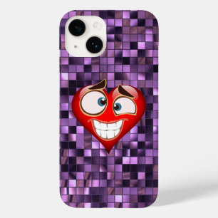 Paars vierkant Case-Mate iPhone 14 hoesje