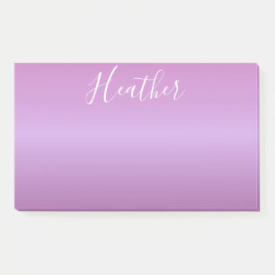 Paars Violet en aangepast witboek Post-it® Notes