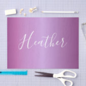 Paars Violet en aangepast witboek Tissuepapier (Craft)