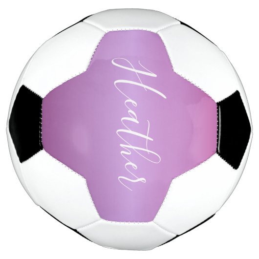 Paars Violet en aangepast witboek Voetbal (Gedraaid)