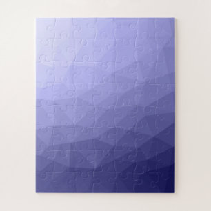 Paars vioolblauw maasvormig meetkundig patroon legpuzzel