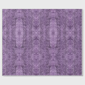 Paars Viper Snakeskin Cadeaupapier (Vlak)