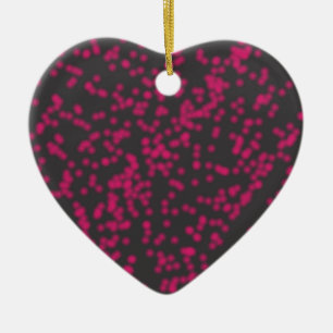 paars vloeipapier voor een denker. keramisch ornament