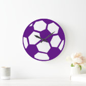 Paars Voetbal Grote Klok (Huis)