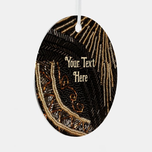 paars voor kunstdeco-weergave - aangepaste tekst metalen ornament (Voorkant Rechts)