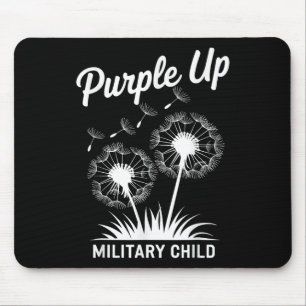 Paars voor militaire Kinder militaire ontheemdenle Muismat