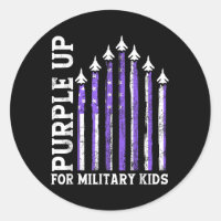 Paars voor militaire kindermaand