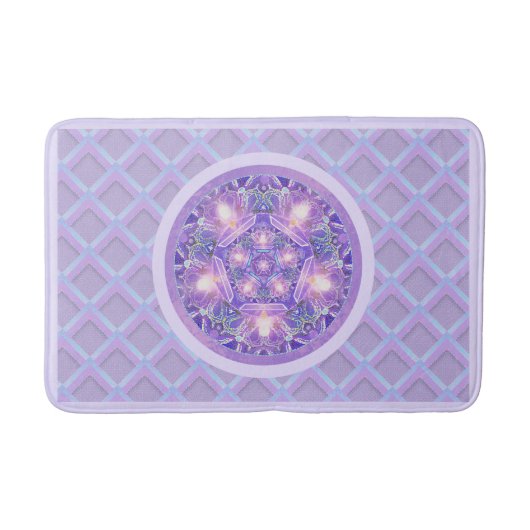 Paars W1 Badmat (Voorkant)