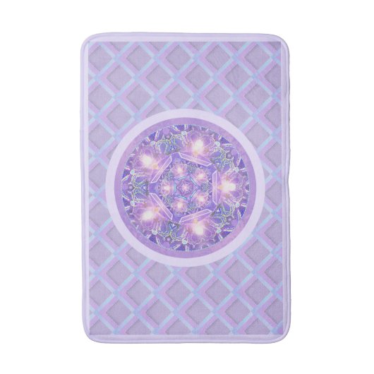 Paars W1 Badmat (Voorkant Verticaal)