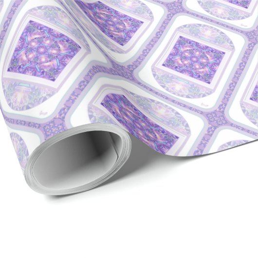 Paars W1 Cadeaupapier (Rol Hoek)