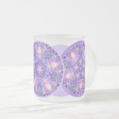 Paars W1 Matglas Koffiemok (Voorkant rechts)