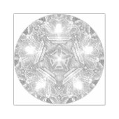 Paars W1 Rubberstempel (Afrduk)