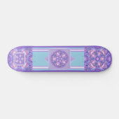Paars W1 Skateboard (Horizontaal)