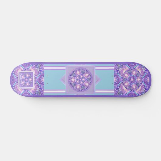 Paars W1 Skateboard (Horizontaal)