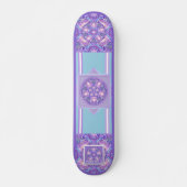 Paars W1 Skateboard (Voorkant)