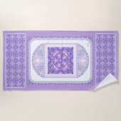 Paars W1 Strandlaken (Voorkant)