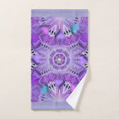 Paars W2 Bad Handdoek (Handdoek)