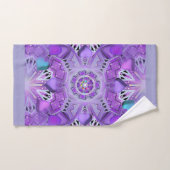 Paars W2 Bad Handdoek (Handdoek)