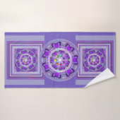 Paars W2 Badhanddoek (Badhanddoek)