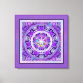 Paars W2 Canvas Afdruk (Voorkant)