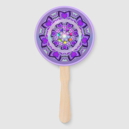 Paars W2 Handwaaier (Voorkant)