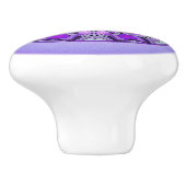 Paars W2 Keramische Knop (Zijkant)