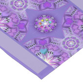 Paars W2 Korte Tafelloper (Hoek)