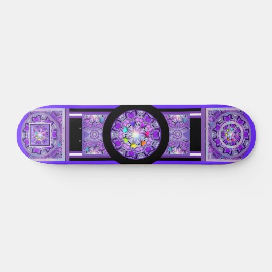 Paars W2 Skateboard (Horizontaal)