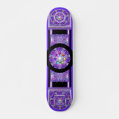 Paars W2 Skateboard (Voorkant)