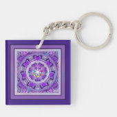 Paars W2 Sleutelhanger (Achterkant)