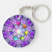 Paars W2 Sleutelhanger (Achterkant)