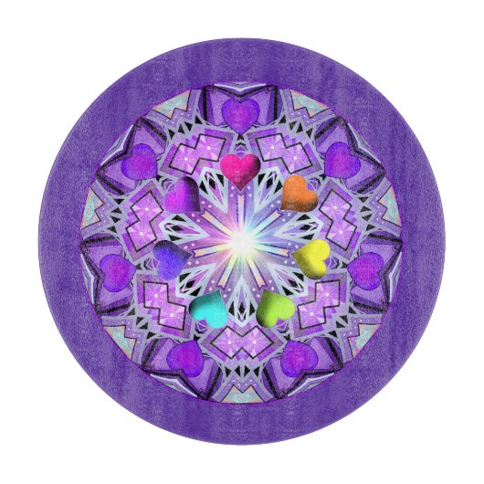 Paars W2 Snijplank (Voorkant)