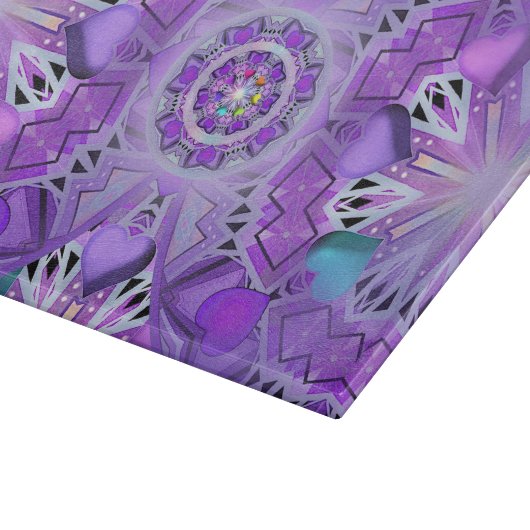 Paars W2 Snijplank (Hoek)