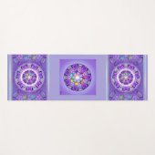 Paars W2 Yogamat (Voorkant (horizontaal))