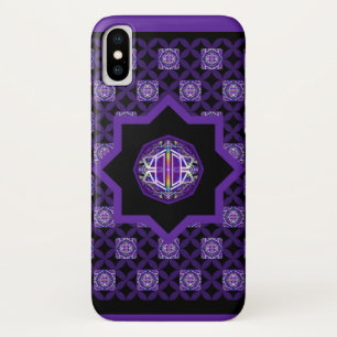 Paars W3 iPhone X Hoesje