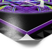 Paars W3 Foto Afdruk (Hoek)