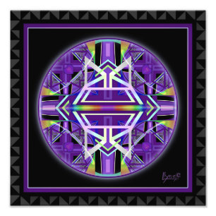 Paars W3 Foto Afdruk