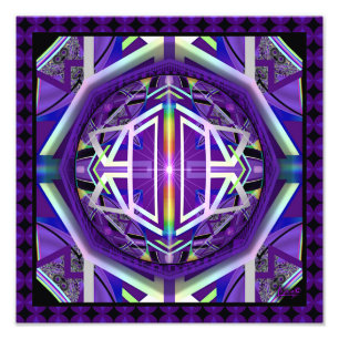 Paars W3 Foto Afdruk