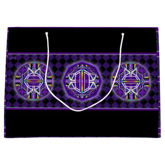 Paars W3 Groot Cadeauzakje (Voorkant)