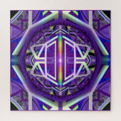 Paars W3 Legpuzzel (Verticaal)