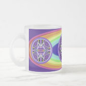 Paars W3 Matglas Koffiemok (Links)