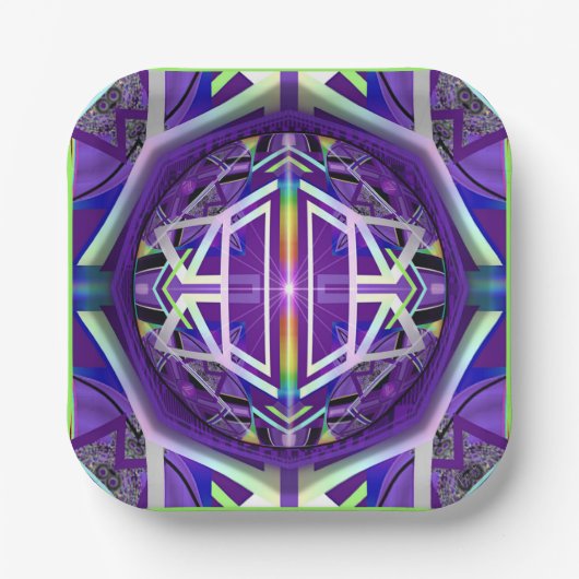 Paars W3 Papieren Bordje (Voorkant)