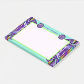 Paars W3 Post-it® Notes (Schuin)