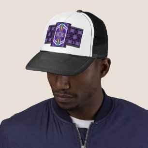 Paars W3 Trucker Pet